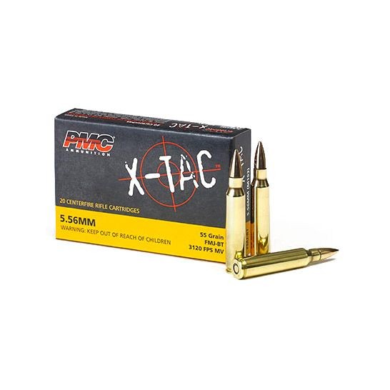 PMC X-TAC 5.56 55GR FMJ BT 20 - Win Repeating Arms Promotion